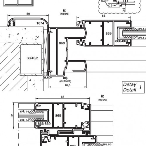 SARAY OVAL - Sürme Kapı ve Pencere Sistemİ