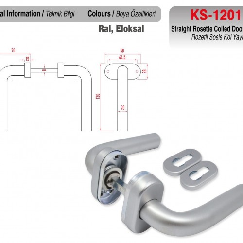 KS-1201 - Kapı Kolları