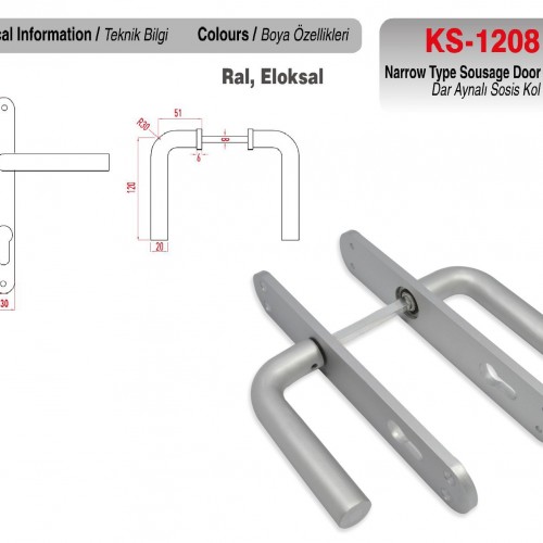 KS-1208 - Kapı Kolları