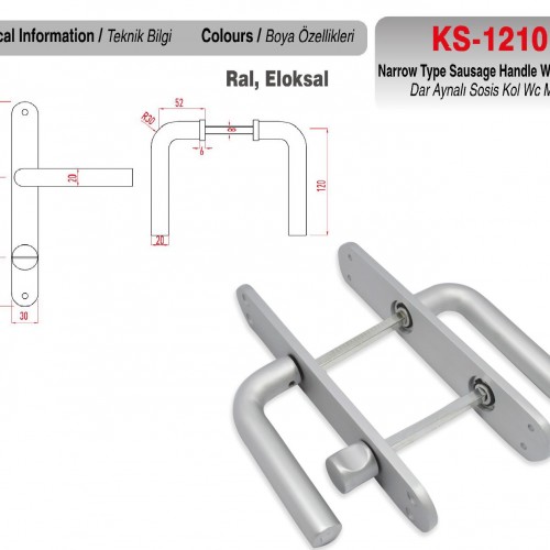 KS-1210 - Kapı Kolları