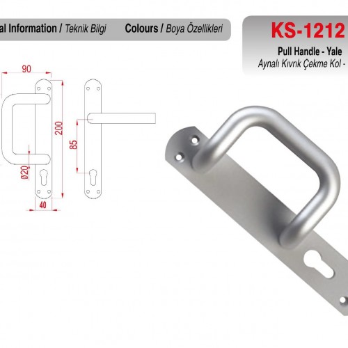 KS-1212 - Kapı Kolları