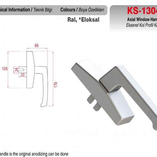 KS-1304 - Pencere Kolları
