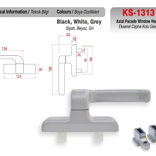 KS-1313 - Pencere Kolları