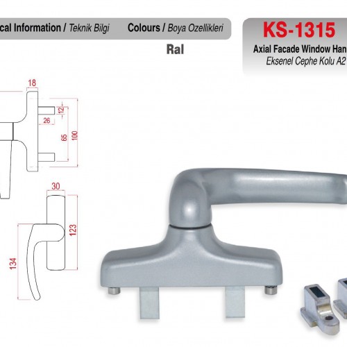 KS-1315 - Pencere Kolları