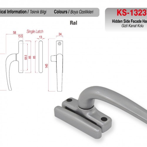 KS-1323 - Pencere Kolları